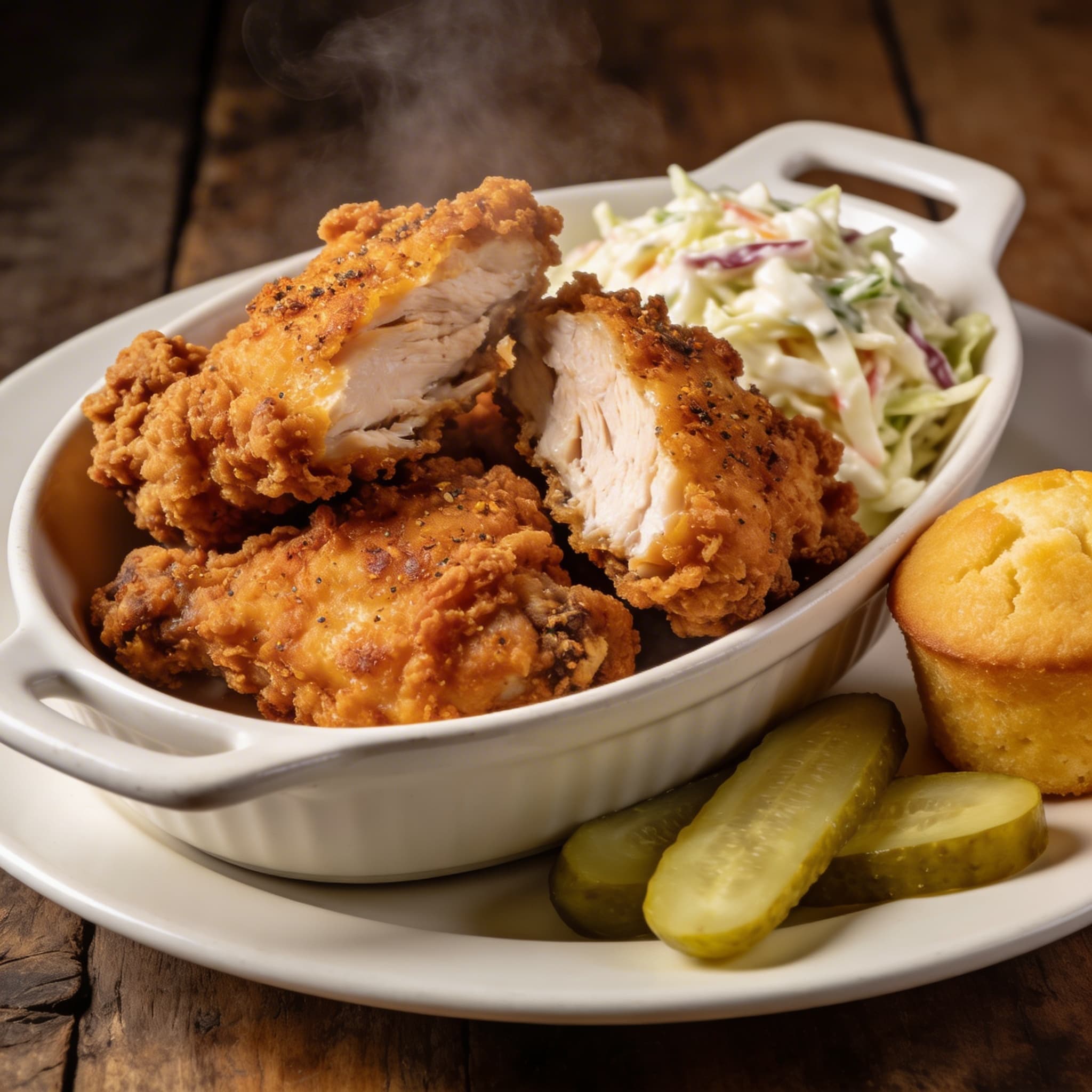 Southern Fried Chicken Plate