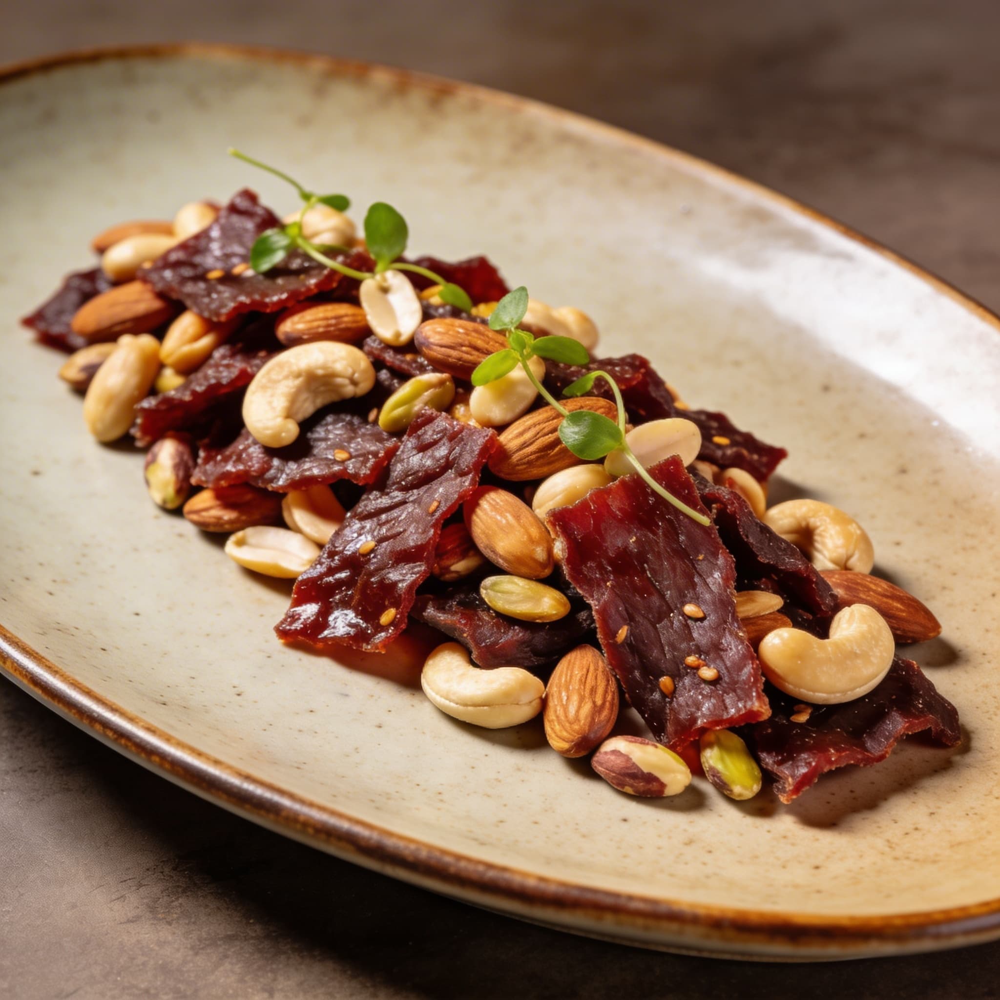 Savory Jerky & Nut Power Mix