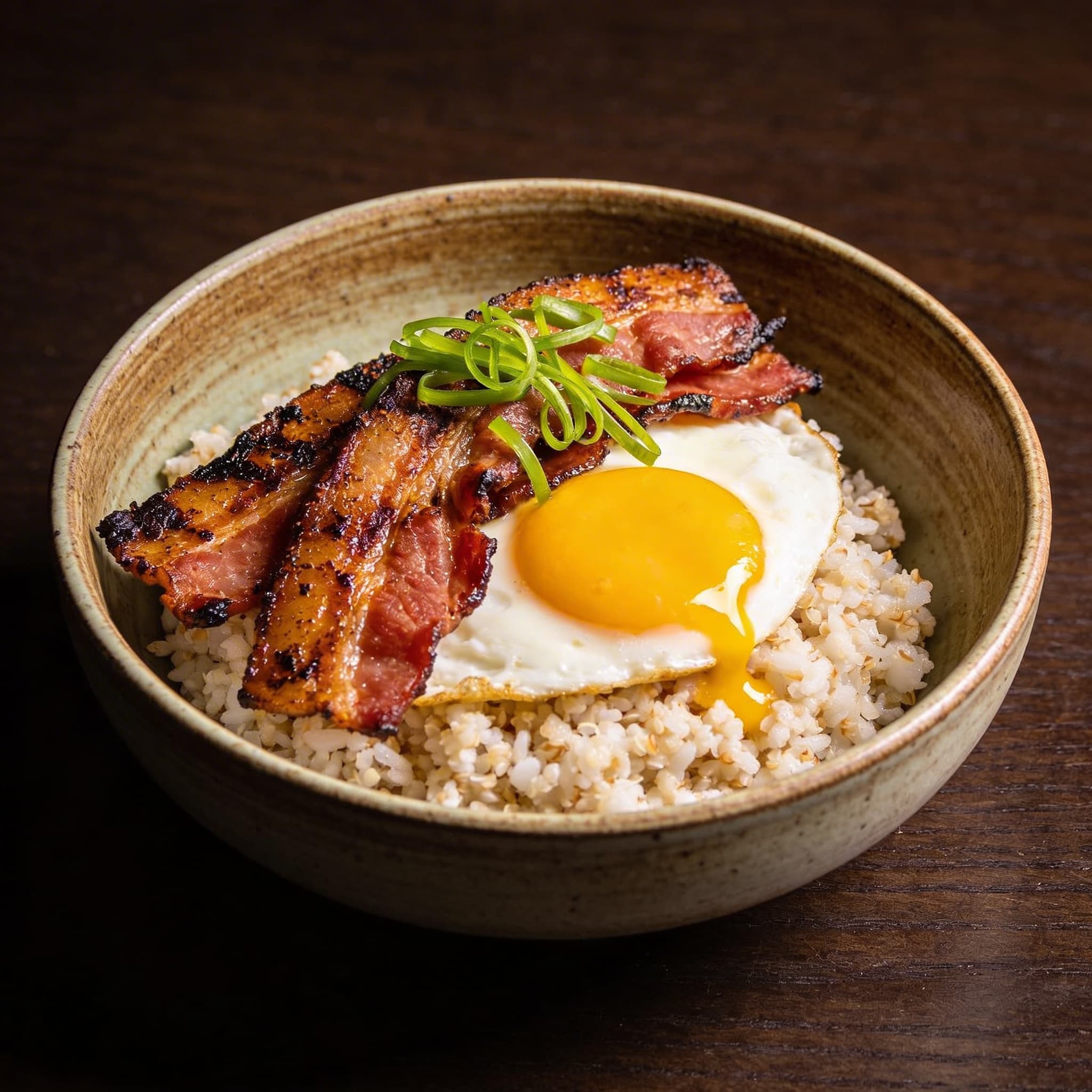 Island-Style Jerk Ham & Coconut Quinoa Breakfast Bowls