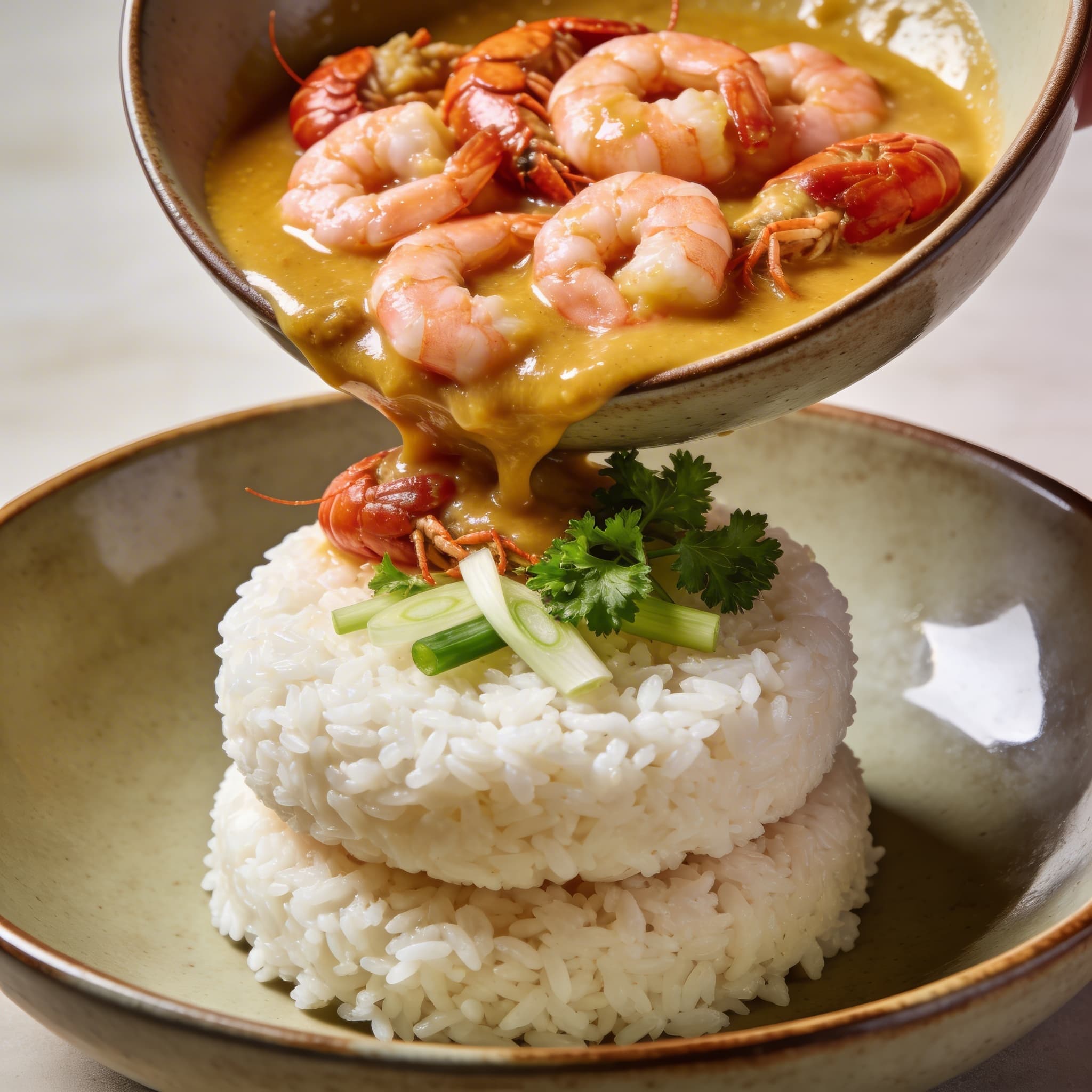 Bulk Phase: Seafood Étouffée Over Double Rice