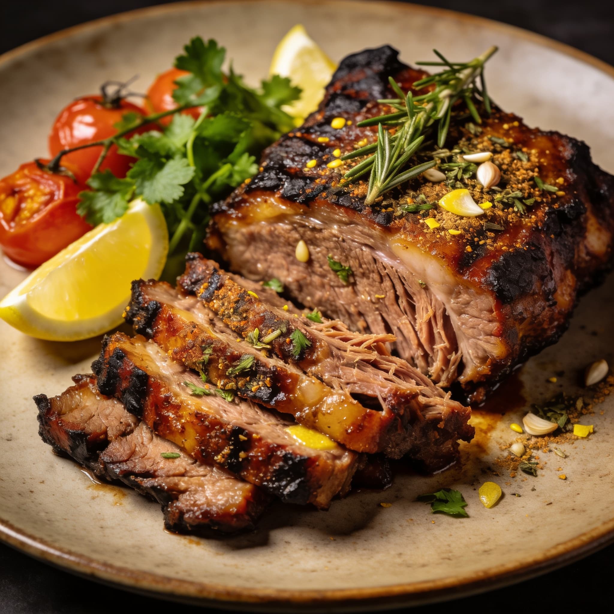 13-Hour Mediterranean BBQ Brisket