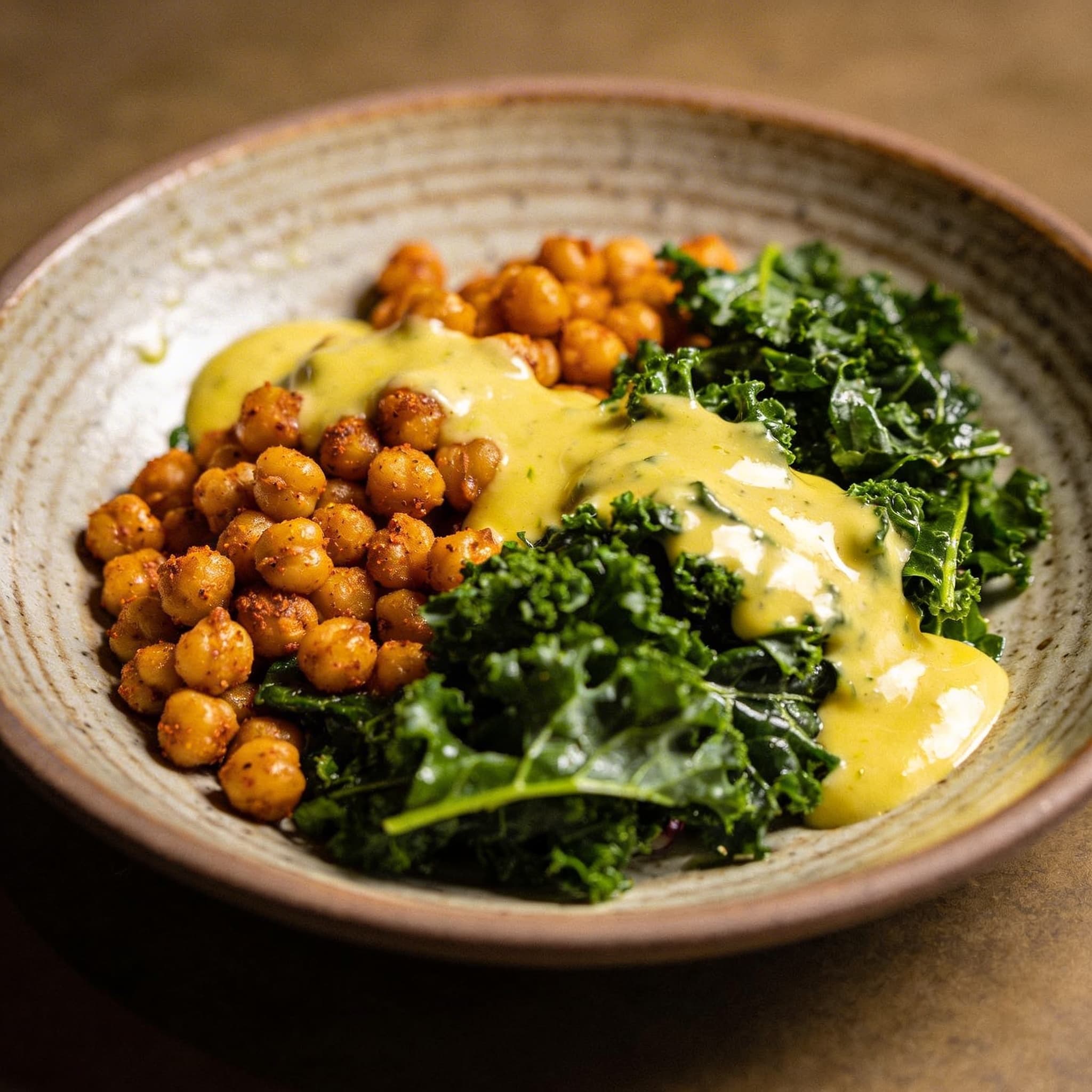 Zesty Chickpea & Massaged Kale Power Bowl