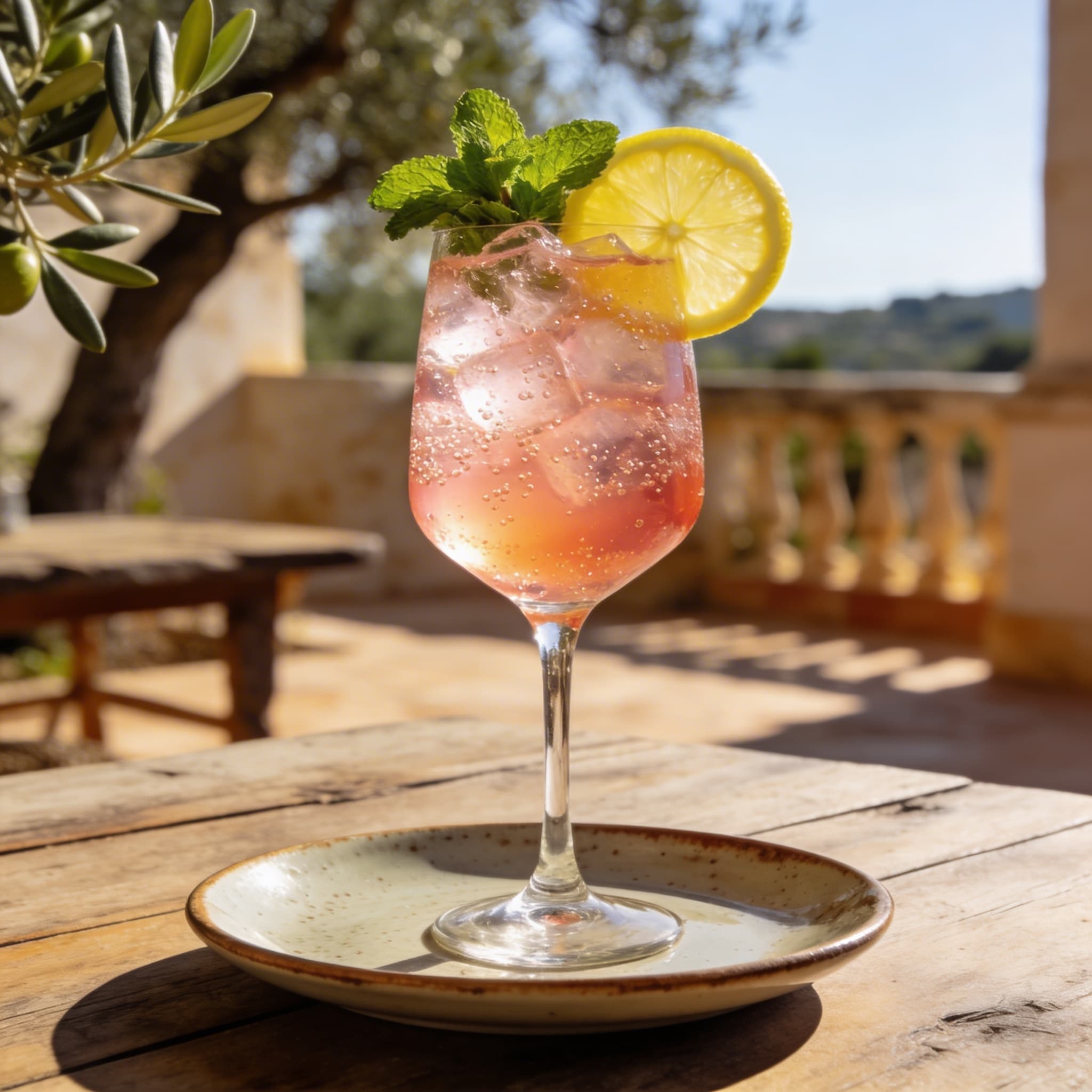 Sparkling Sumac & Honey Lemonade