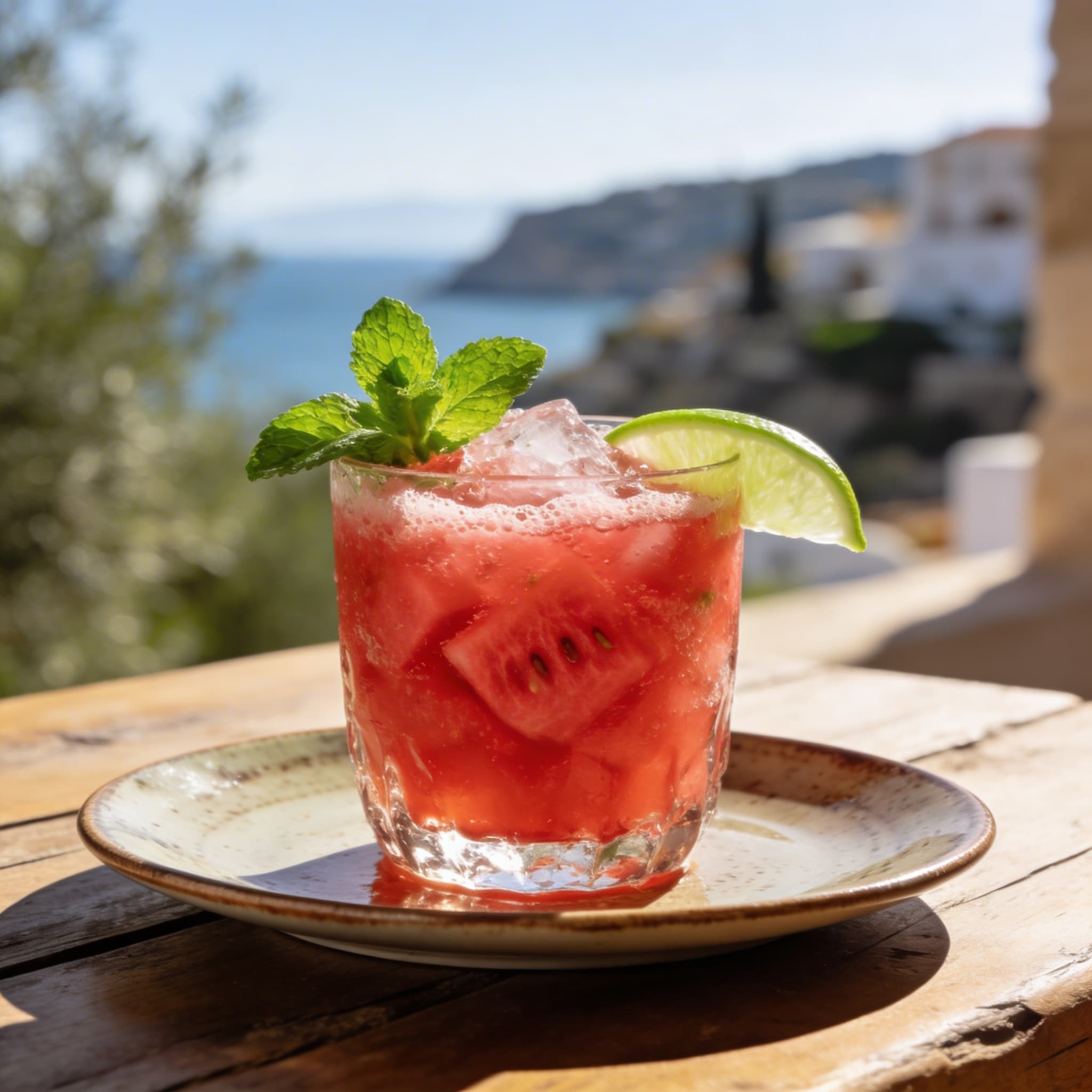 Zesty Watermelon & Mint Refresher