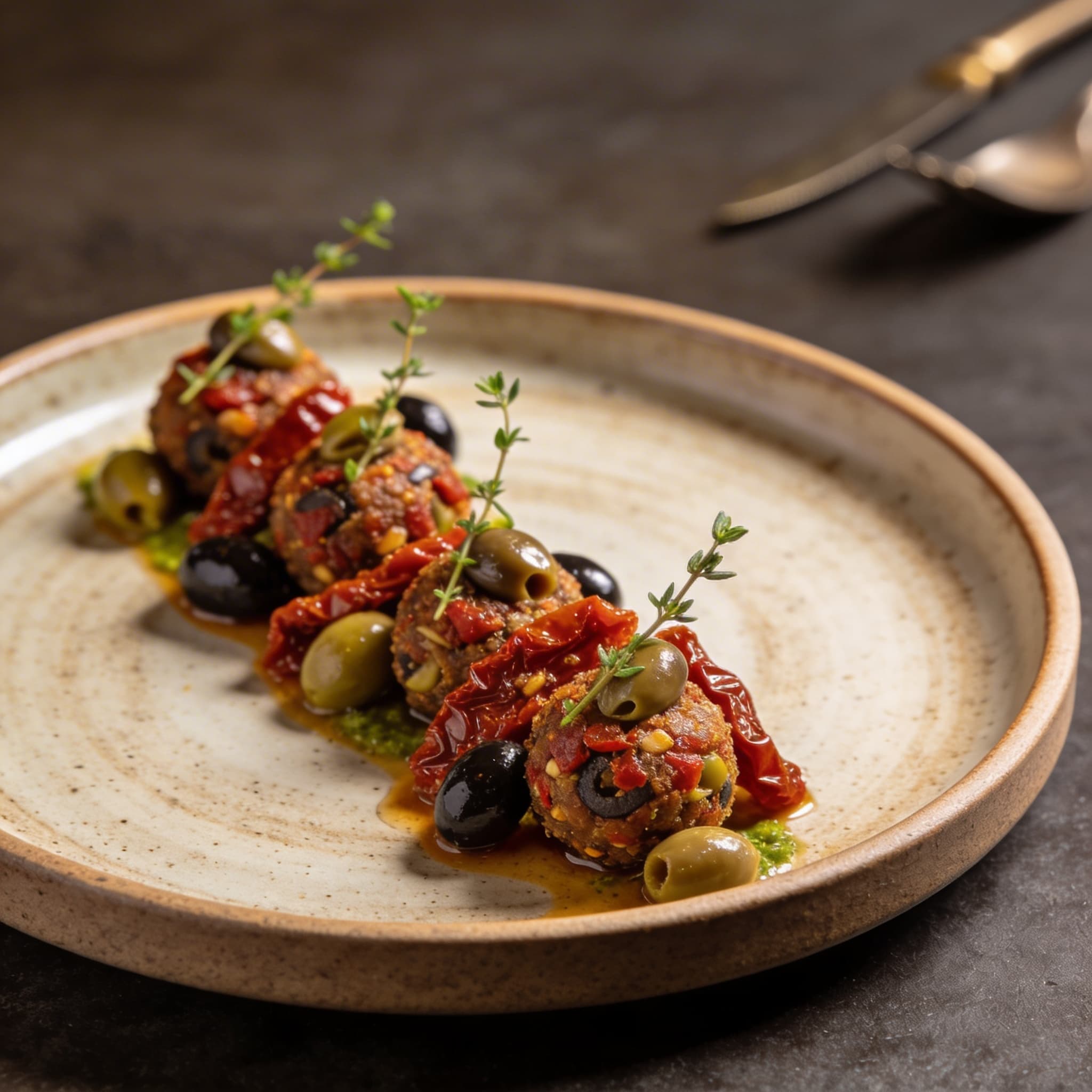 Savory Sun-Dried Tomato & Olive Energy Bites