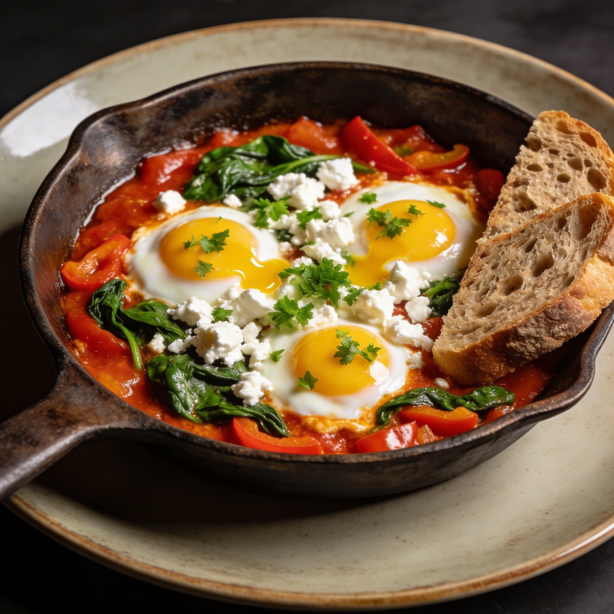 Zesty One-Pan Shakshuka with Feta