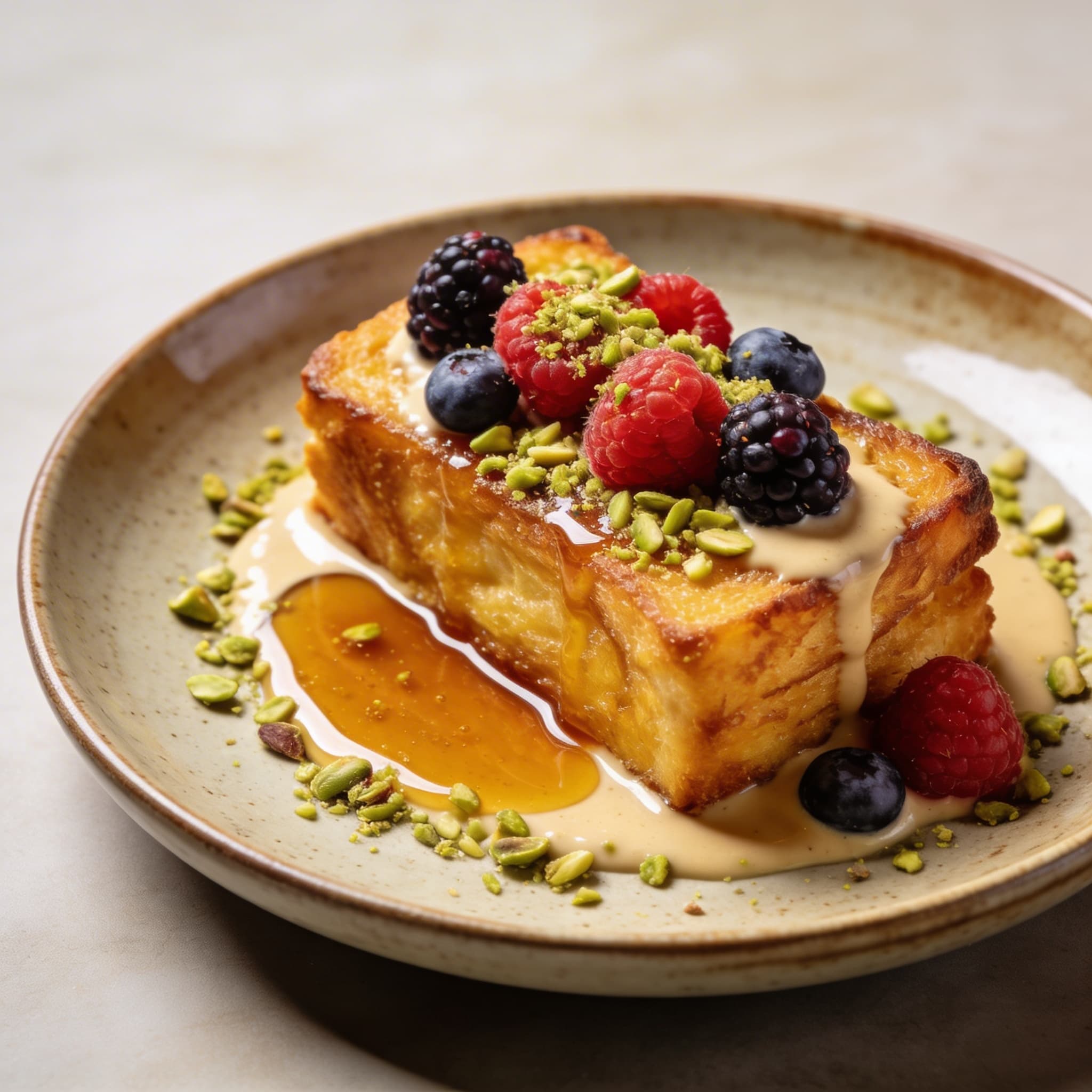 Honey & Tahini Golden French Toast