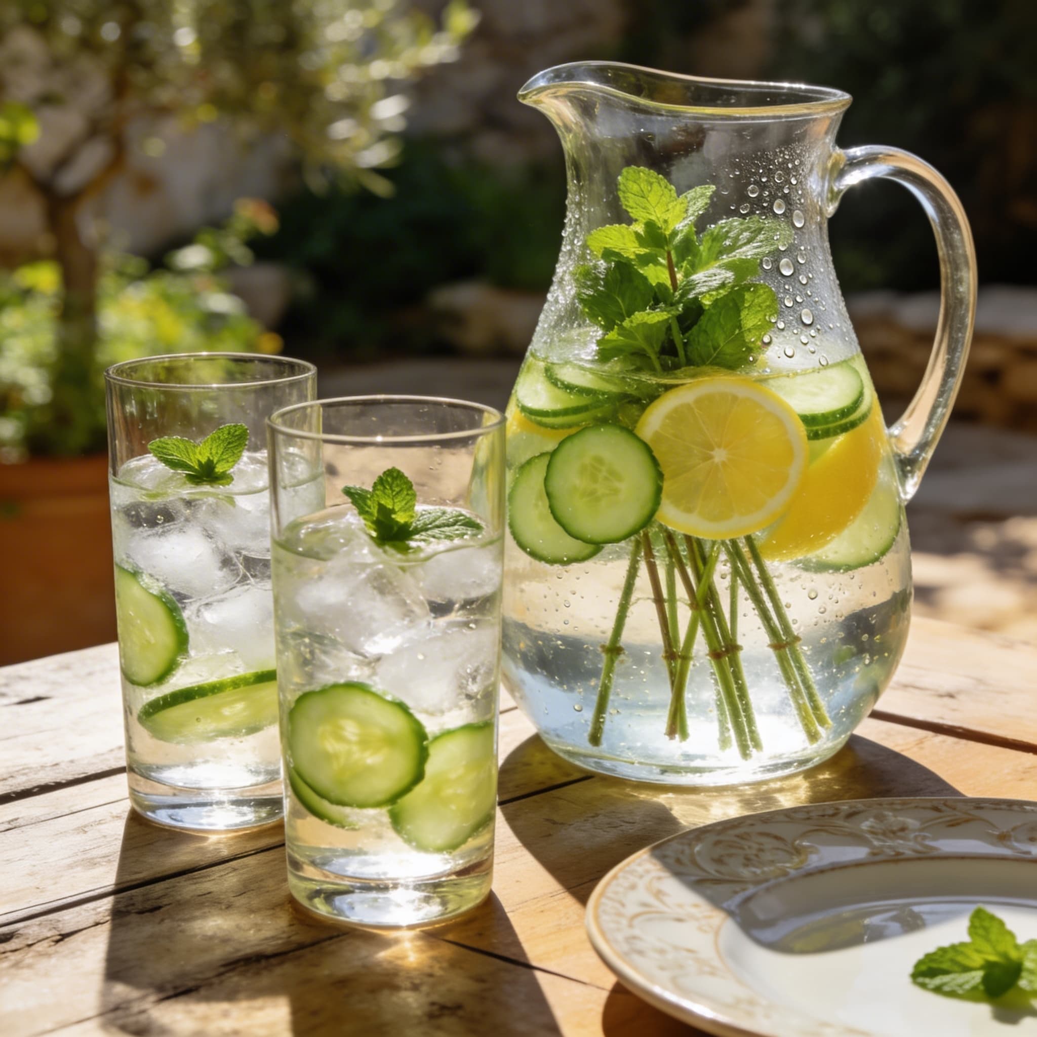 Cucumber & Mint Zesty Hydration Refresher