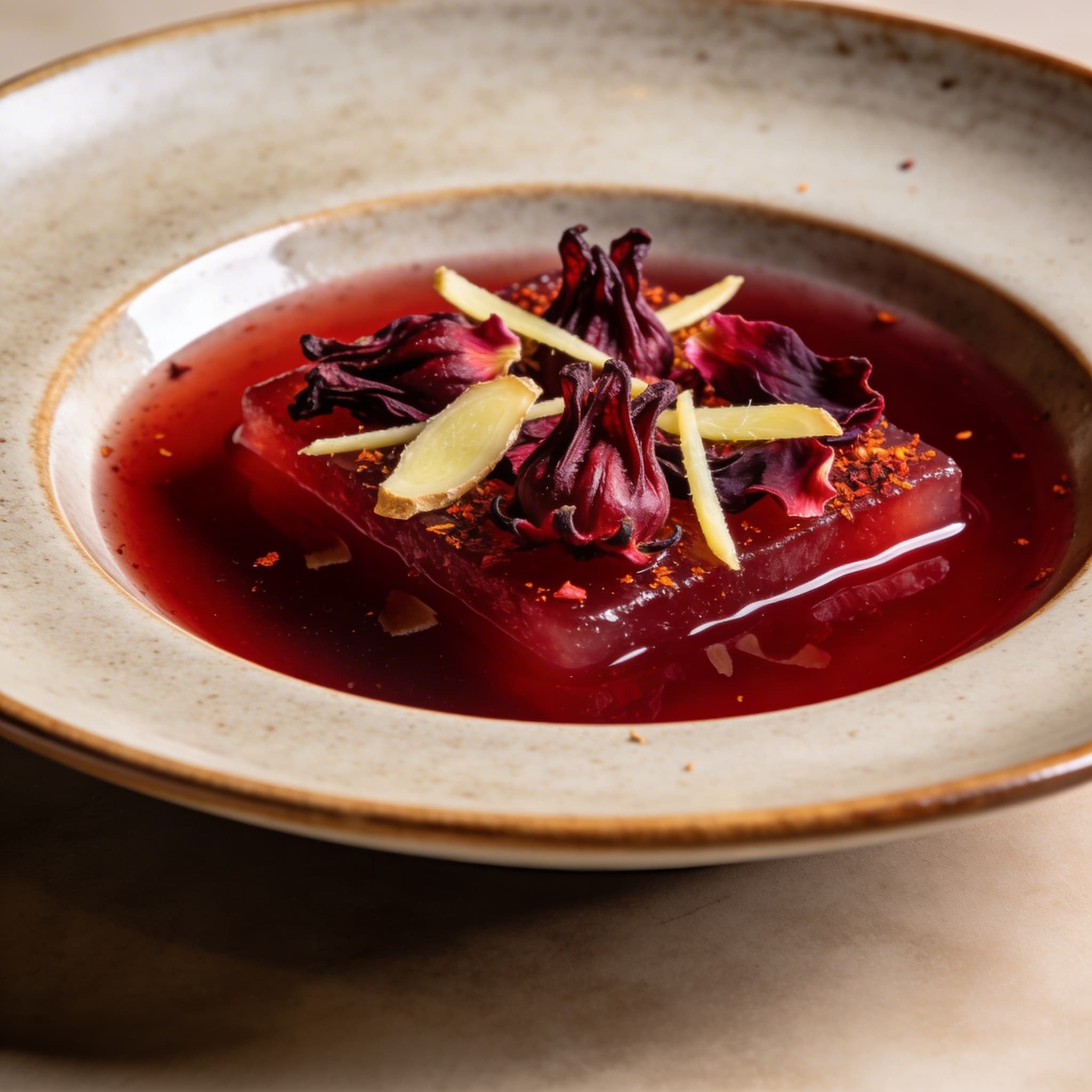 Spiced Hibiscus & Ginger Bissap