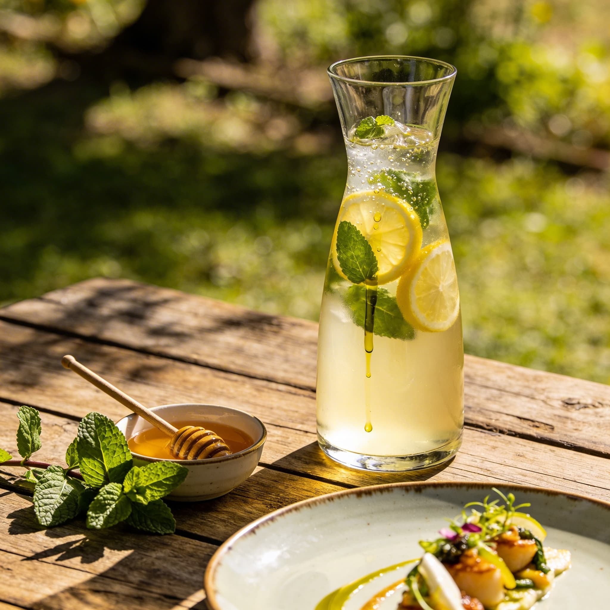 Velvet Mint & Honey Mediterranean Lemonade
