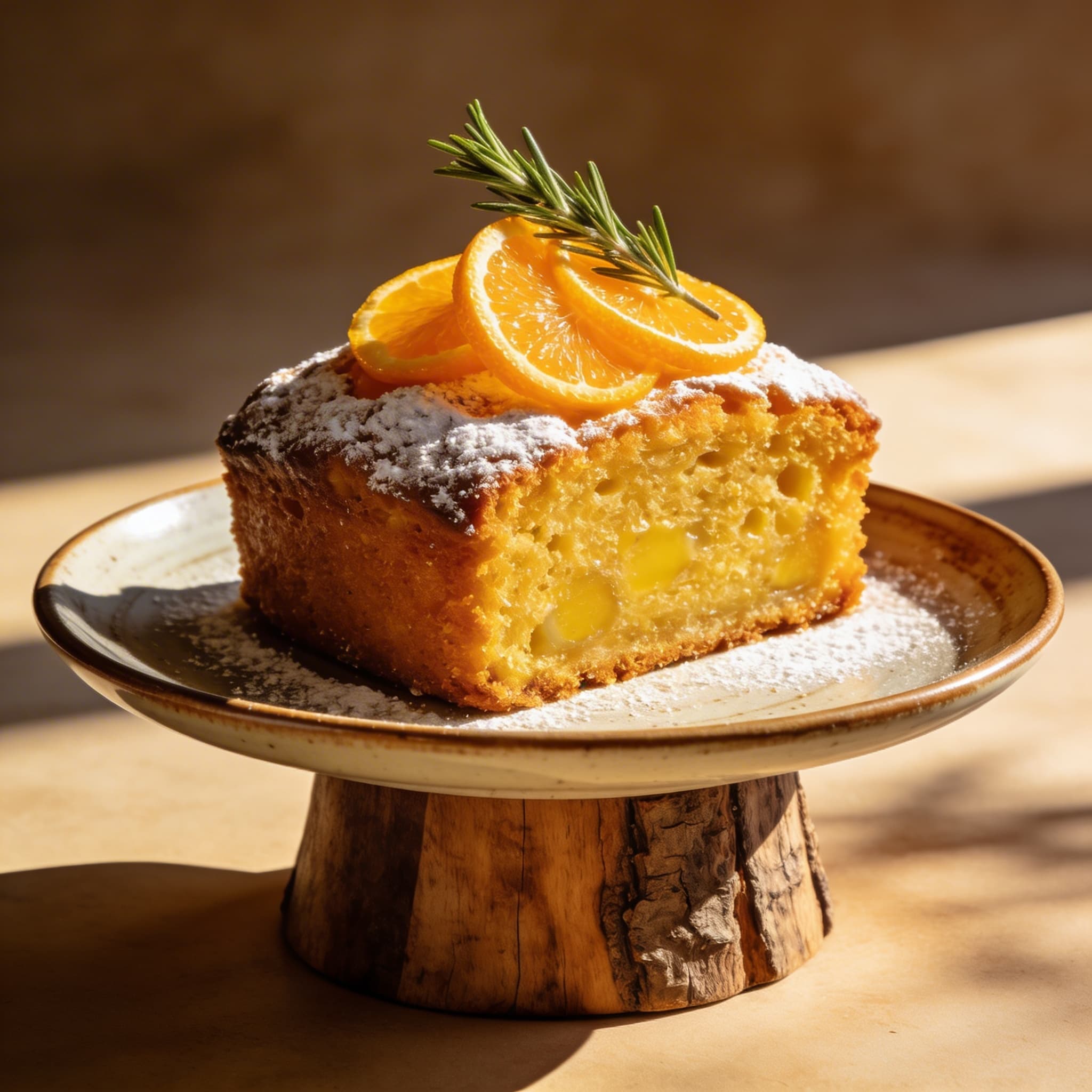 Zesty Orange & Olive Oil Sunshine Cake