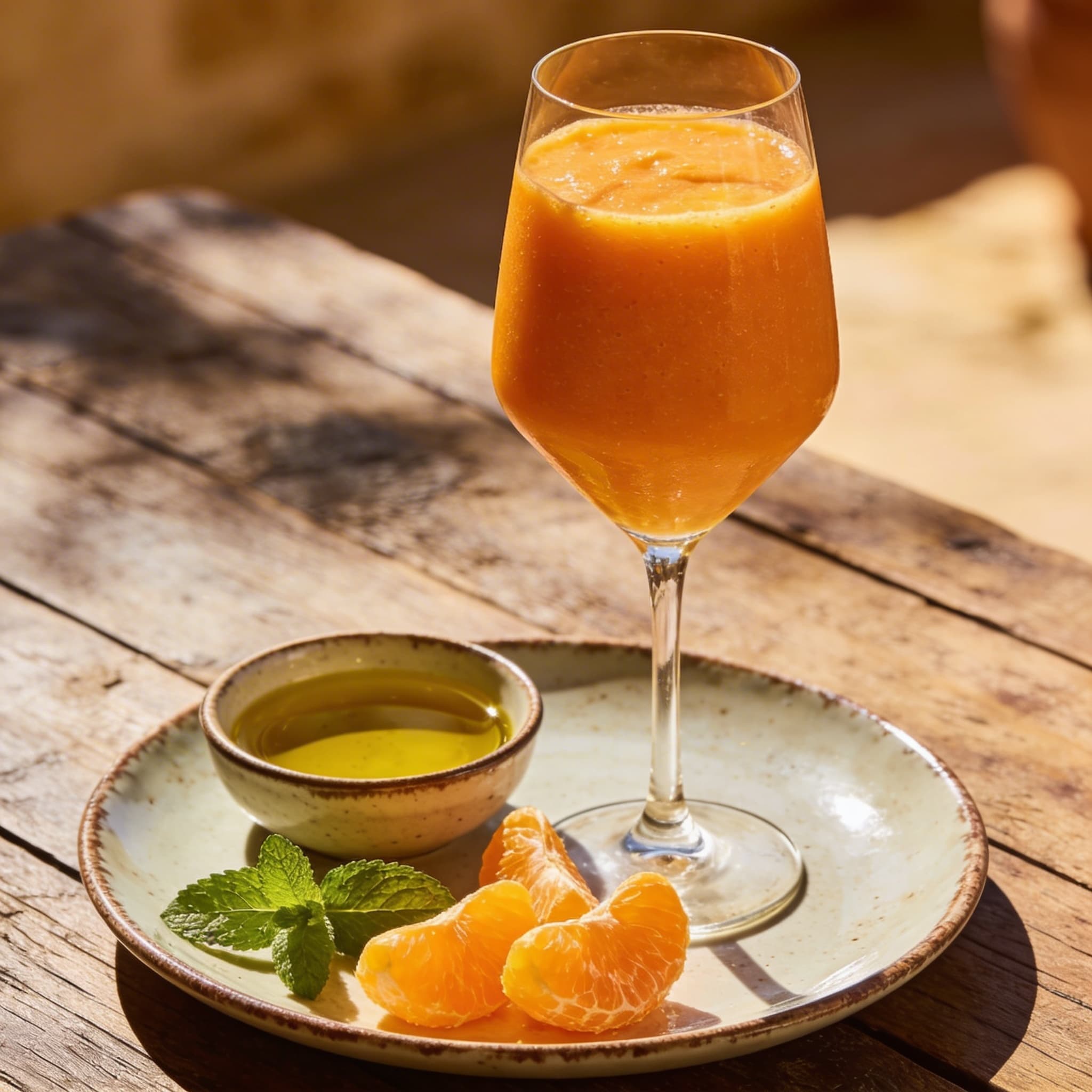 Liquid Gold Mediterranean Citrus Glow Smoothie