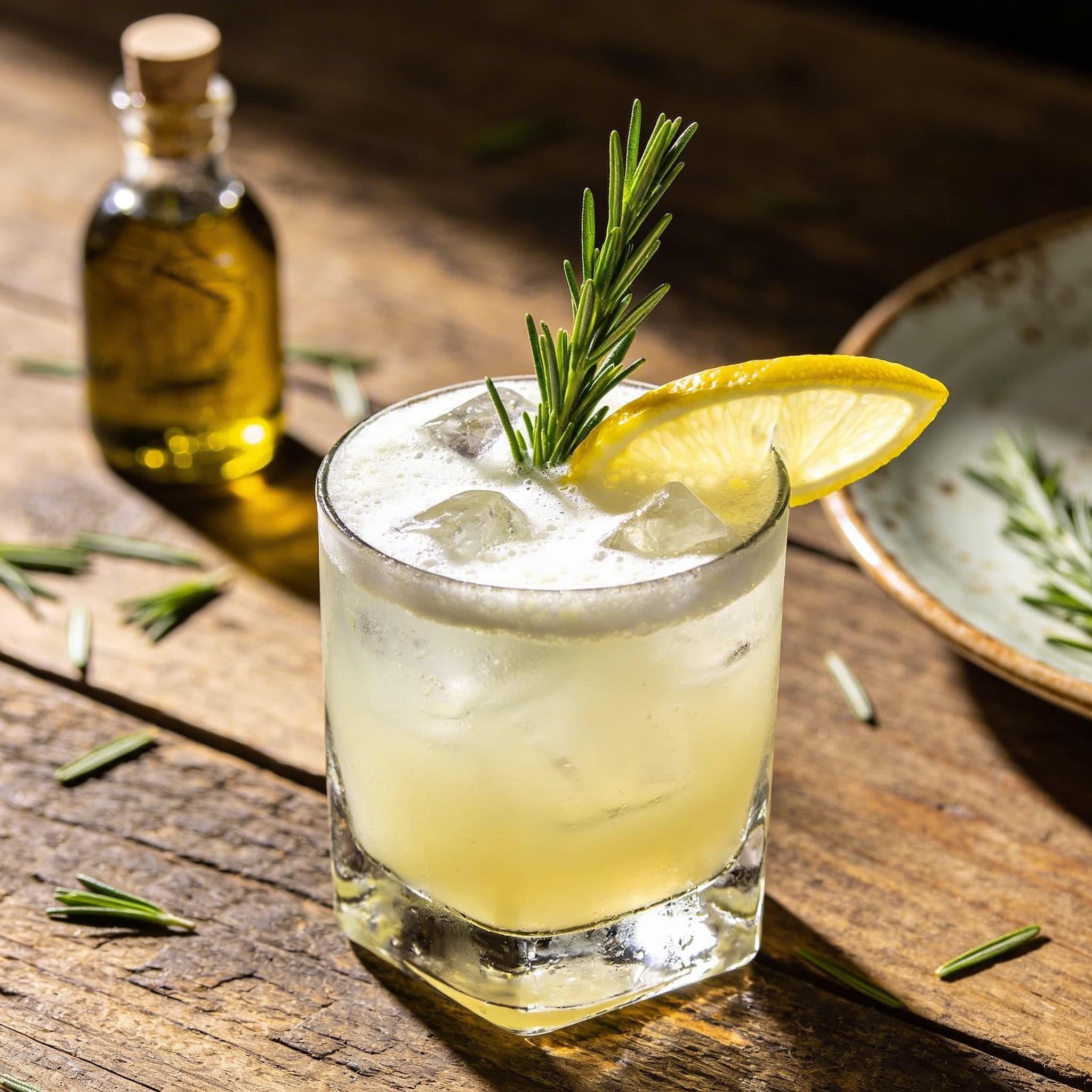 Zesty Rosemary & Olive Oil Refresher