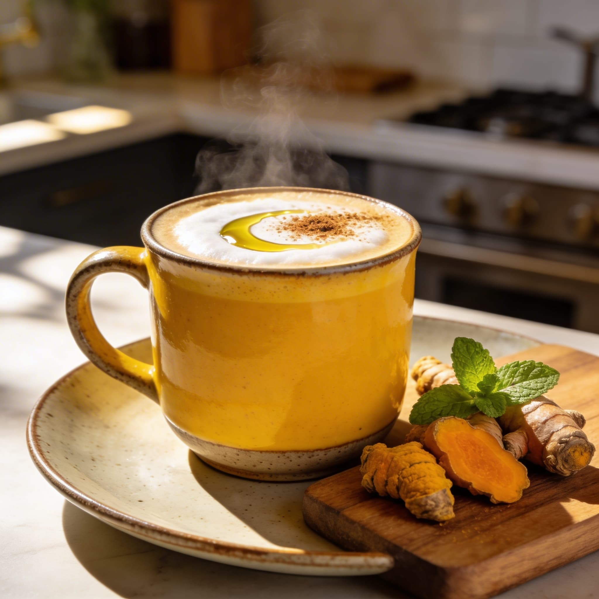 Golden Glow Turmeric & Olive Oil Tonic