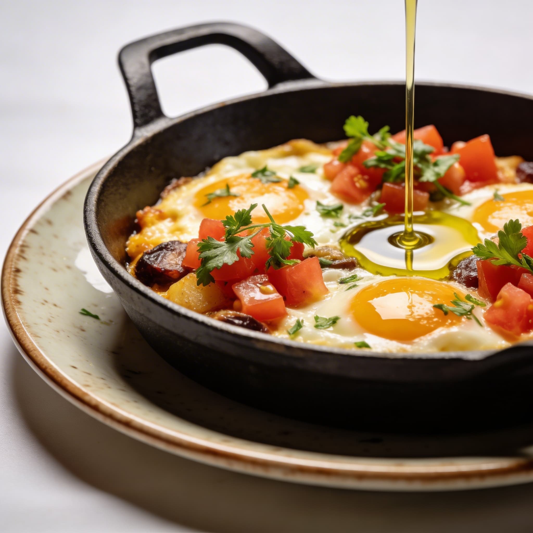 Sun-Kissed Mediterranean Breakfast Skillet