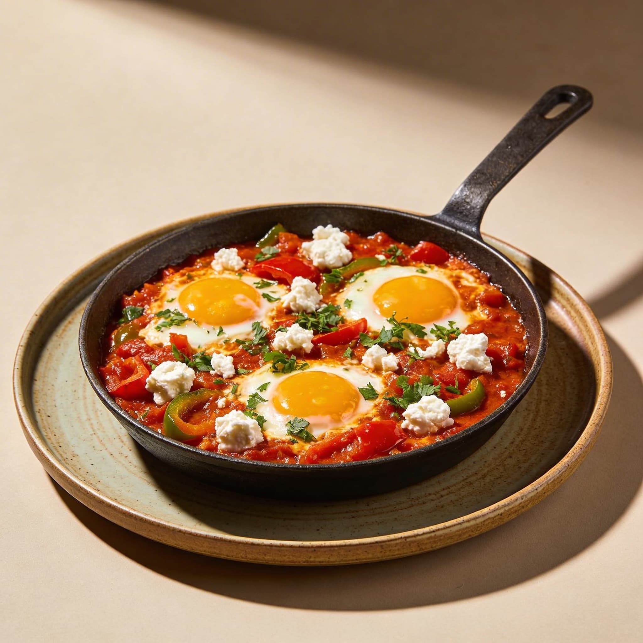 Sun-Drenched Shakshuka with Feta