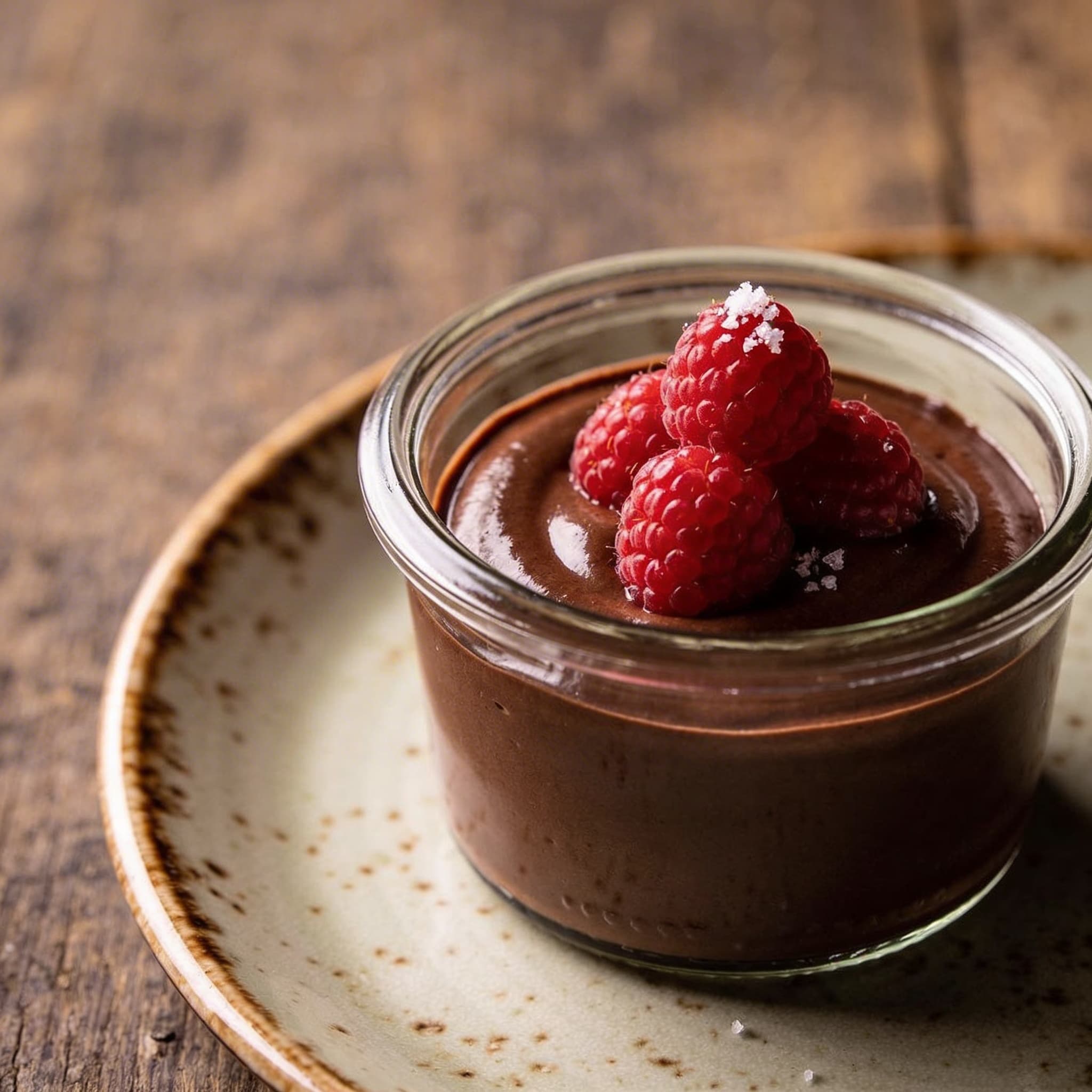 Velvety Dark Chocolate Greek Yogurt Mousse
