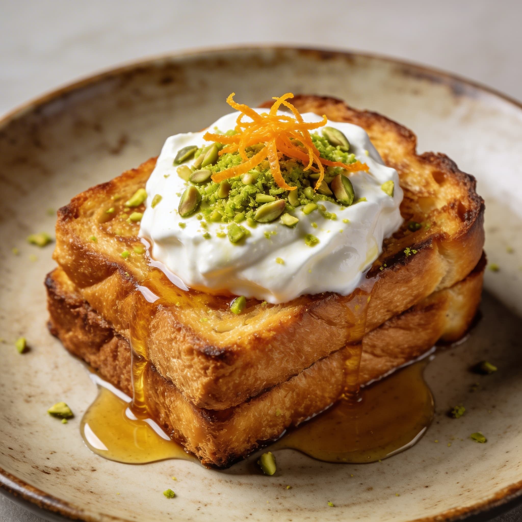 Cardamom & Orange Spiced French Toast