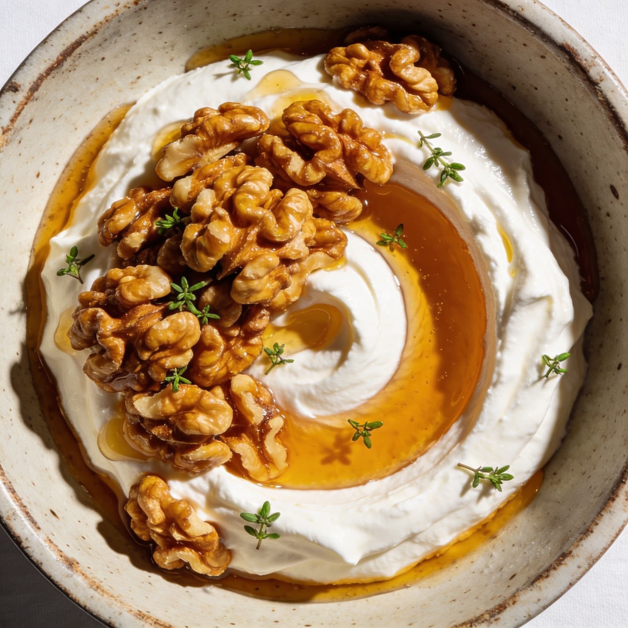Honey & Walnut Greek Yogurt Bowl