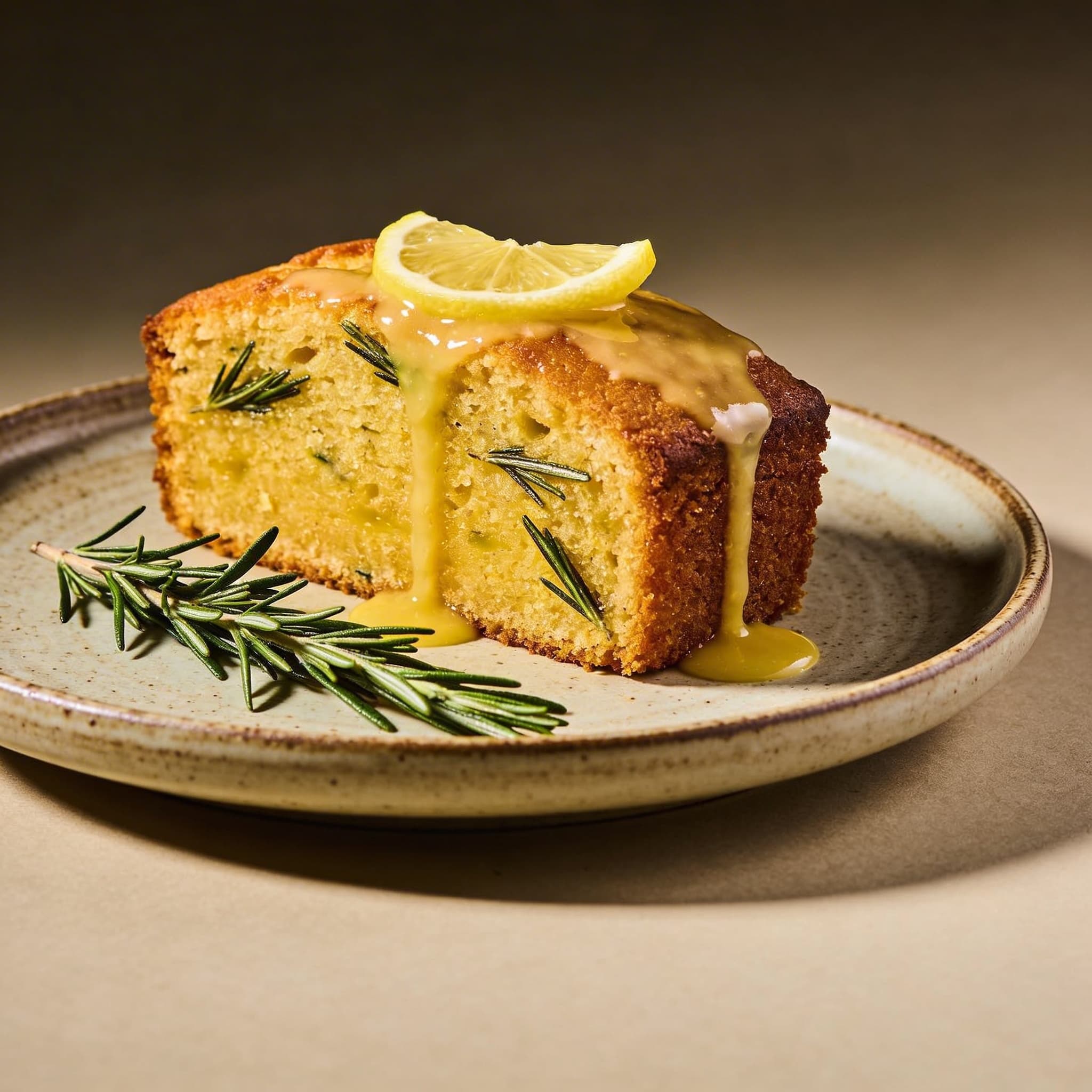 Rosemary & Lemon Olive Oil Cake