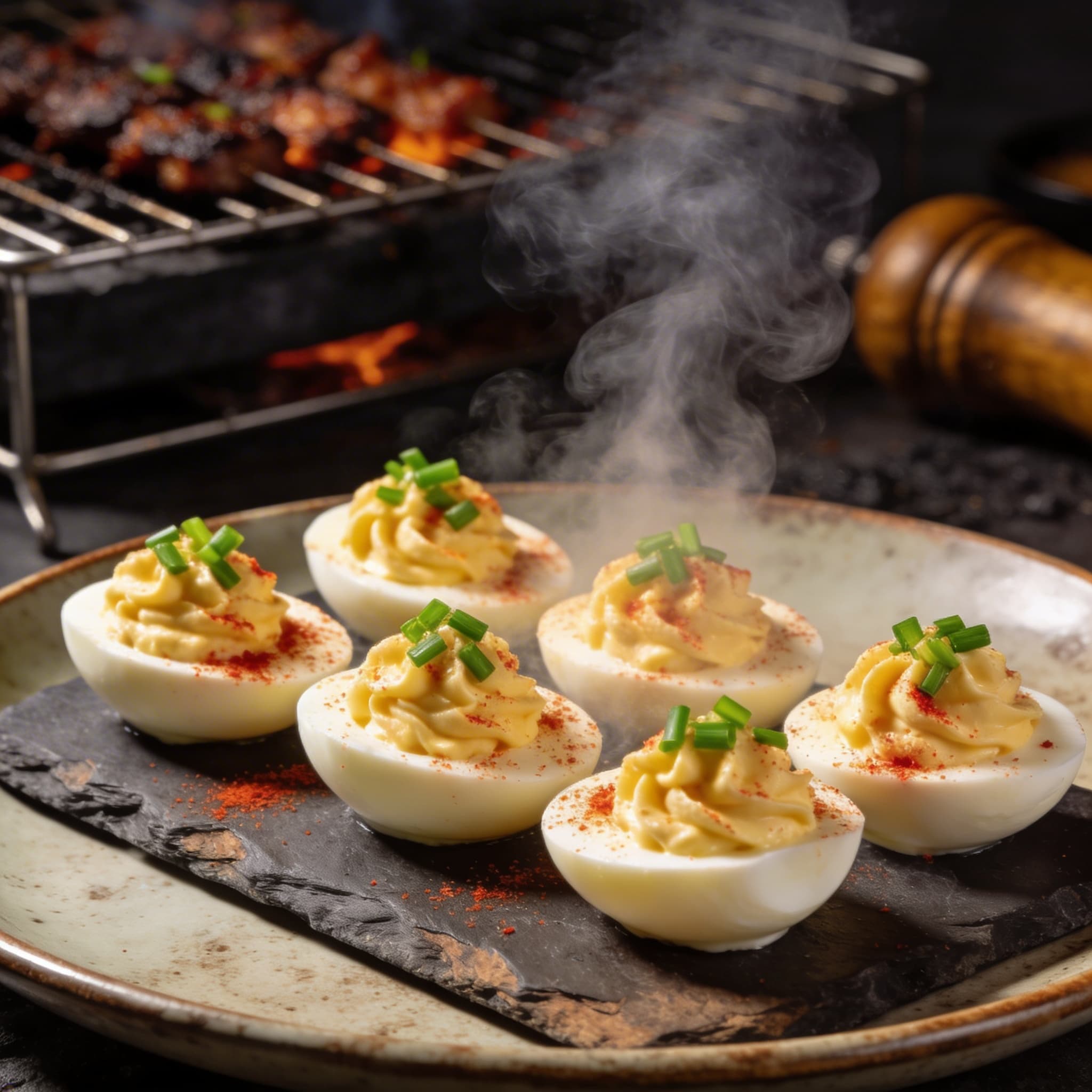 The 'Low & Slow' Smoked Fat-Bomb Eggs