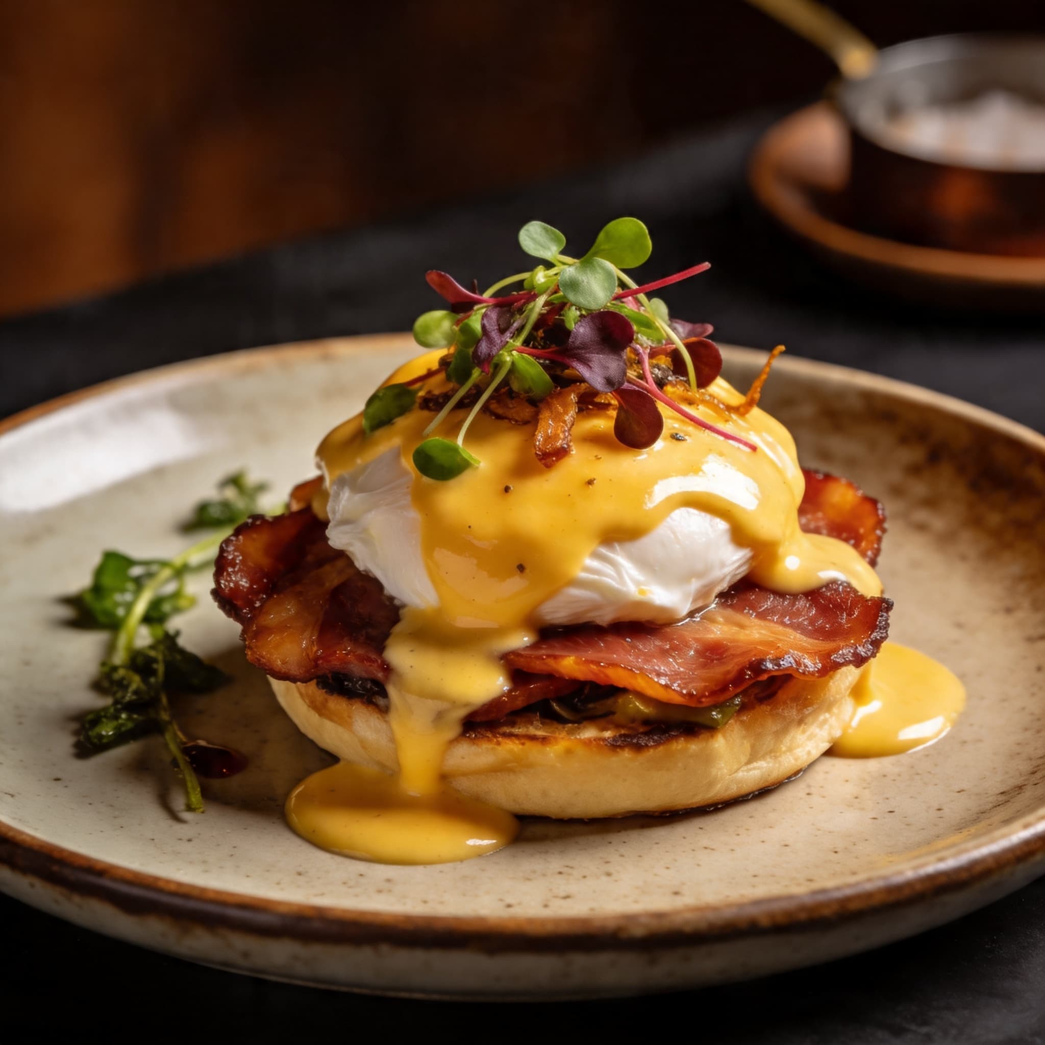 The Pitmaster's Benedict with Smoked Hollandaise
