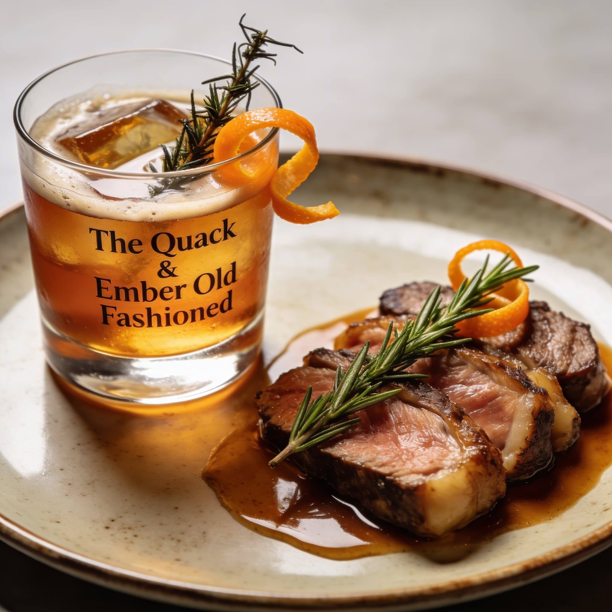 The Quack & Ember Old Fashioned