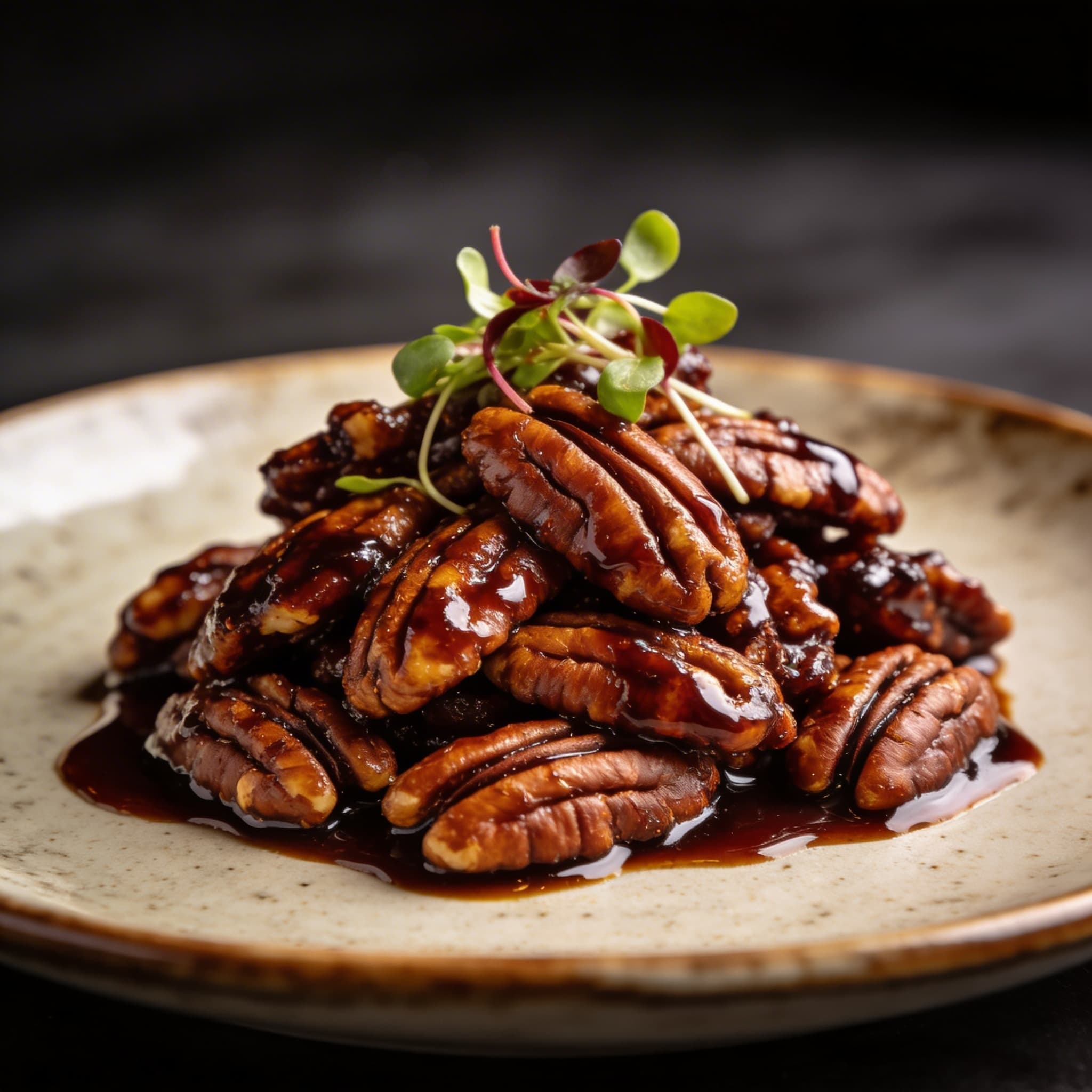 Memphis Mop Balsamic Roasted Pecans
