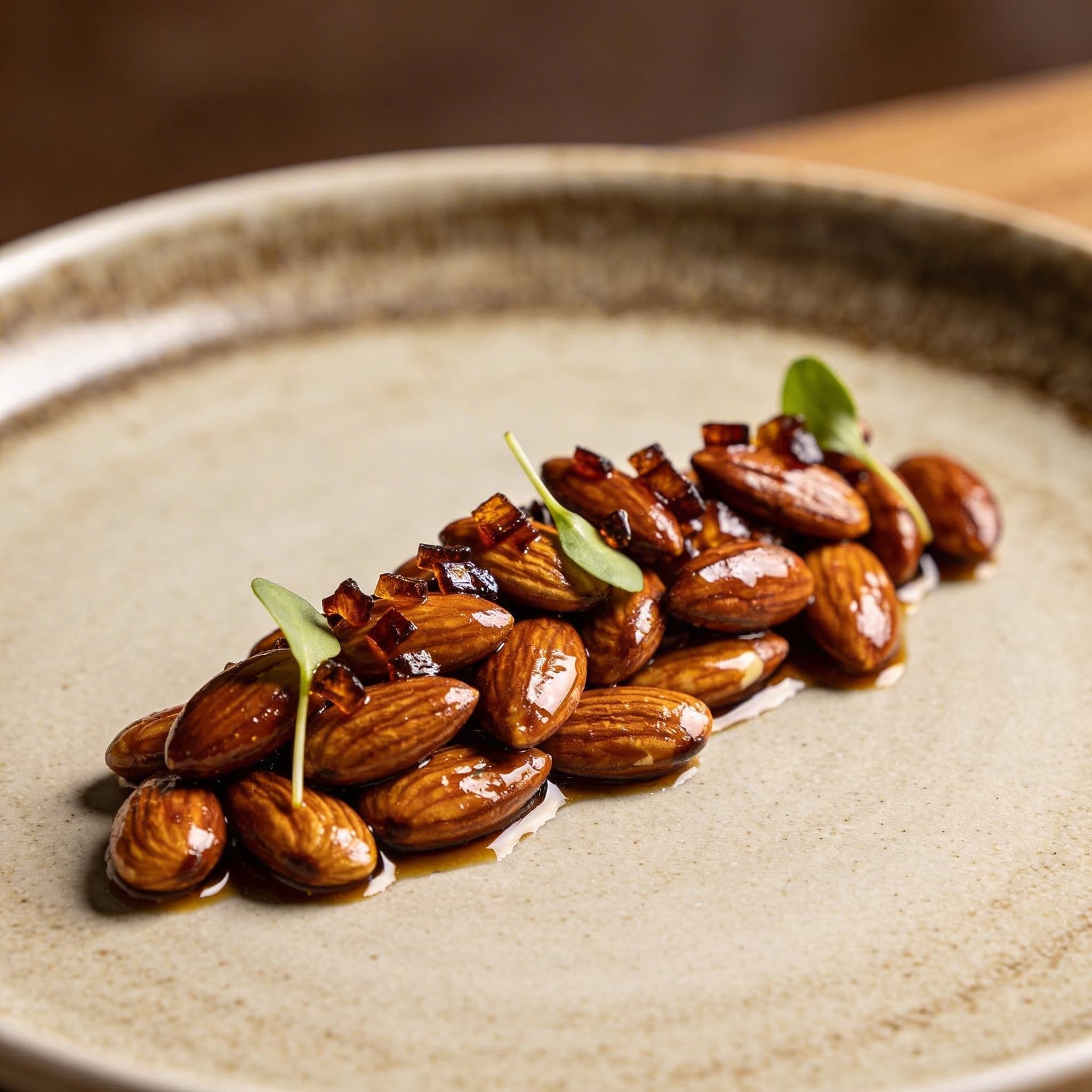 Cherry Wood Cold-Smoked Honey Almonds