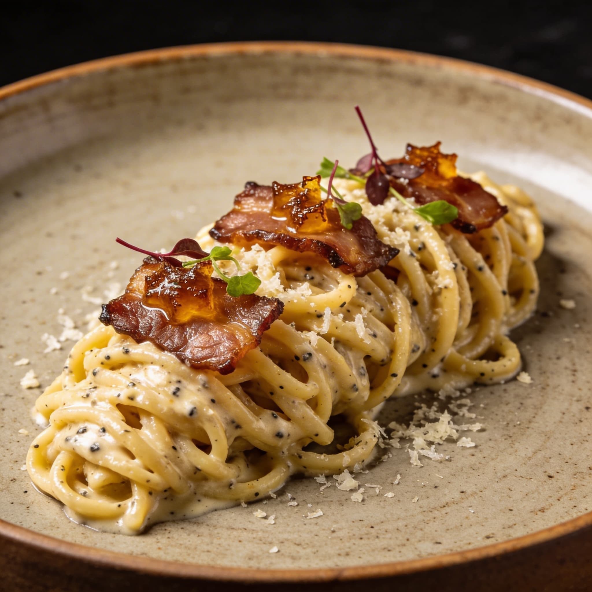 Smoked Duck Fat Cacio e Pepe