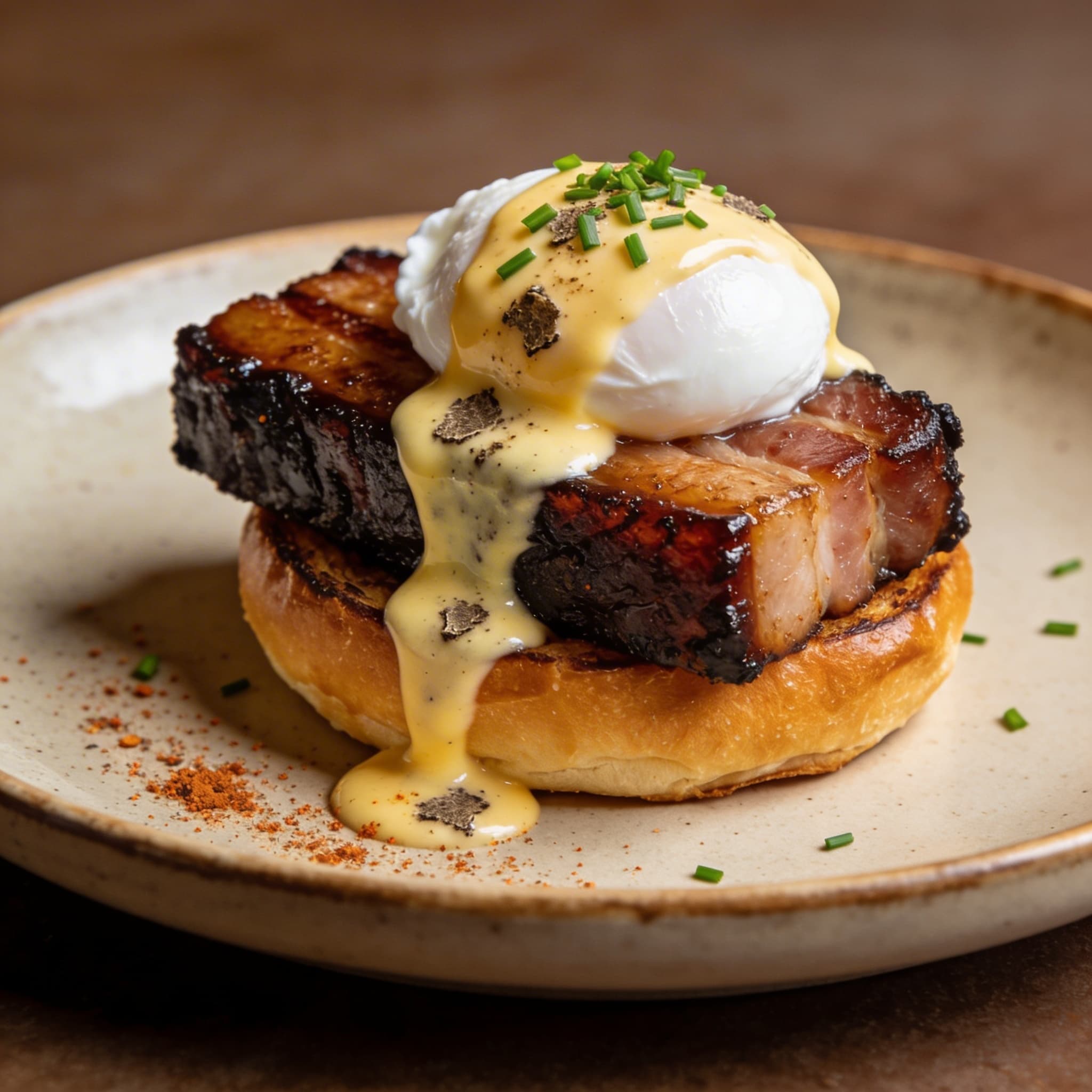 The Smoked Belly & Truffle Emulsion Breakfast