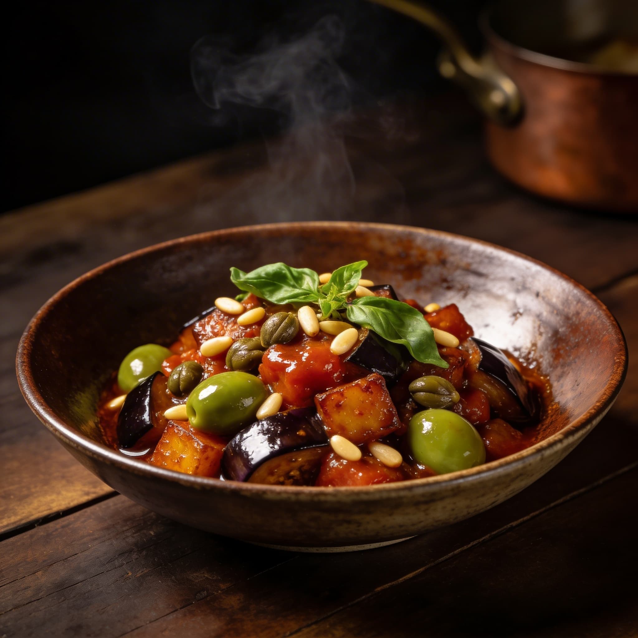 Oak-Smoked Caponata Siciliana