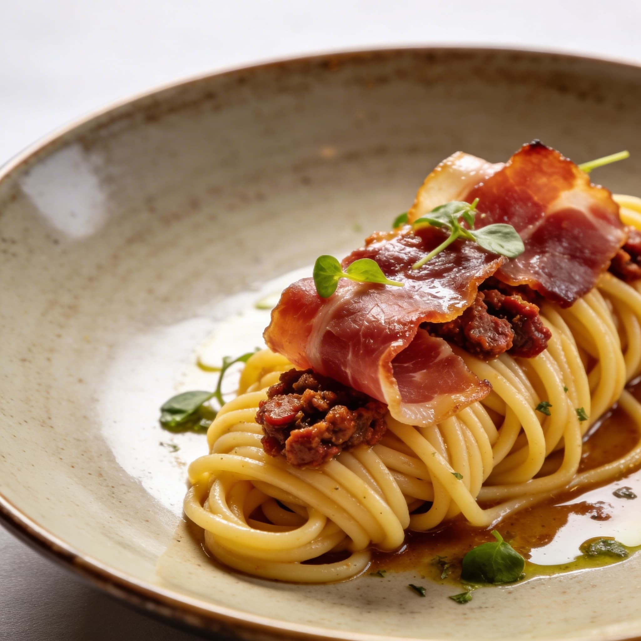 Smoked Guanciale & 'Nduja Bucatini