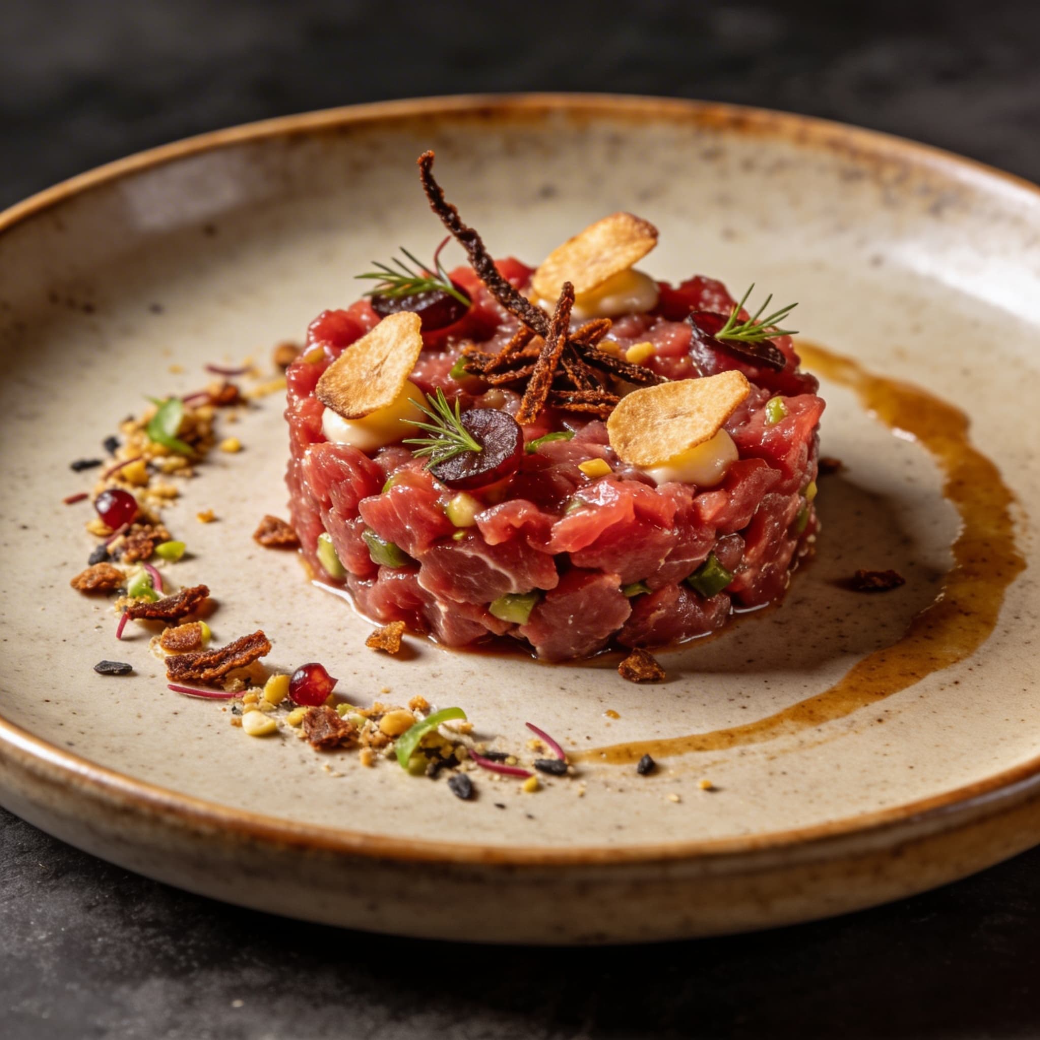 Hickory-Smoked Prime Beef Tartare