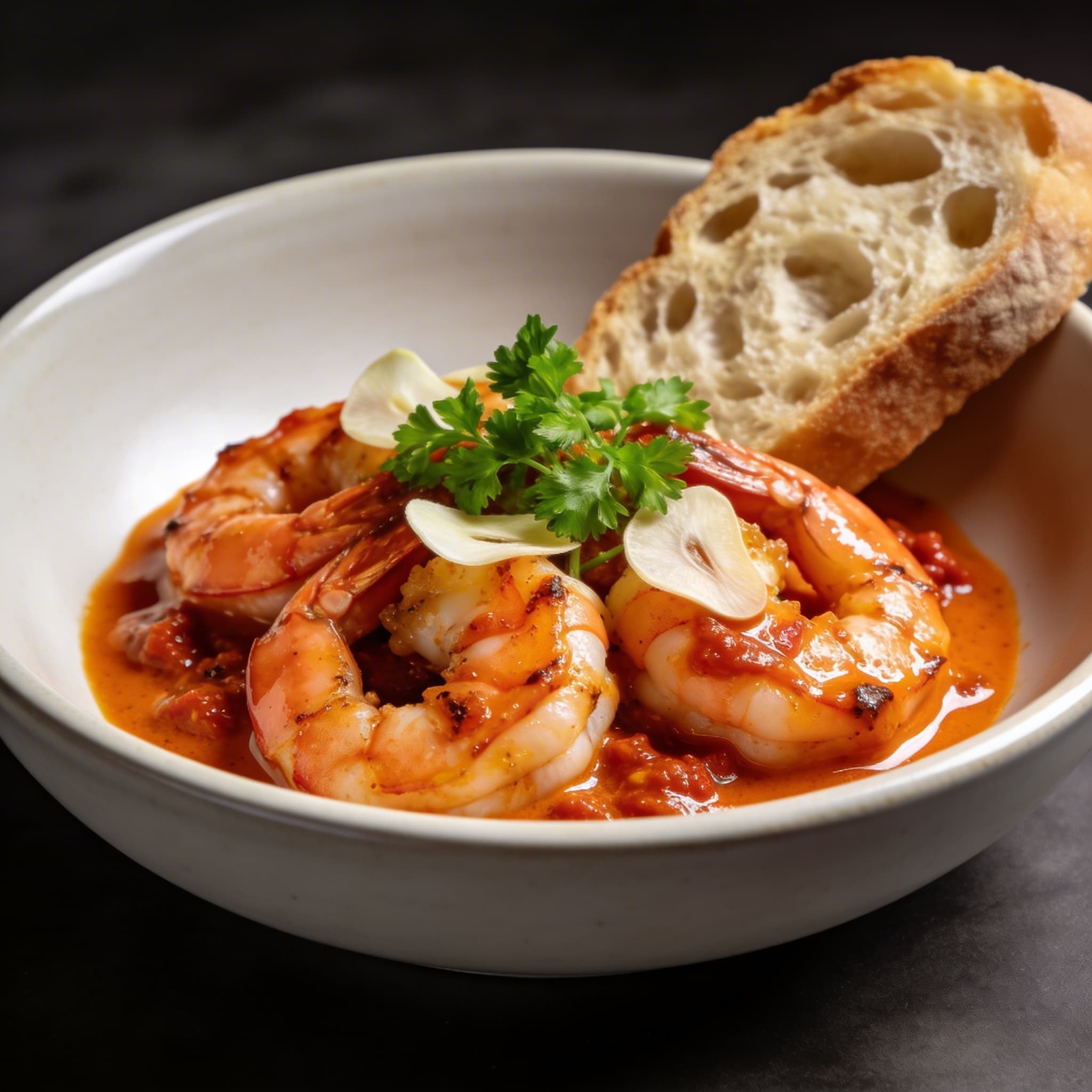 Smoky 'Nduja & Garlic Shrimp Scampi