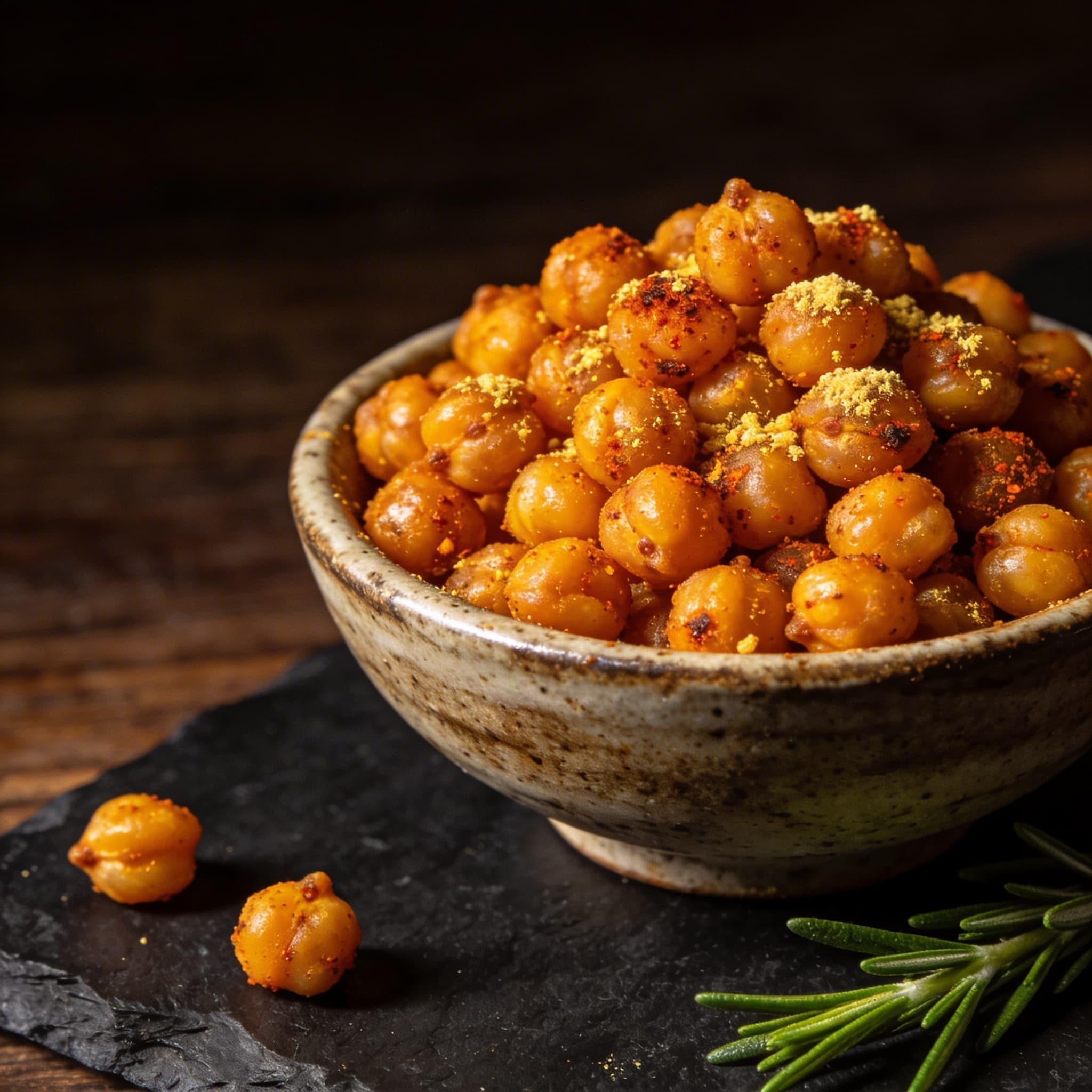 Alchemical Spiced Glow-Peas