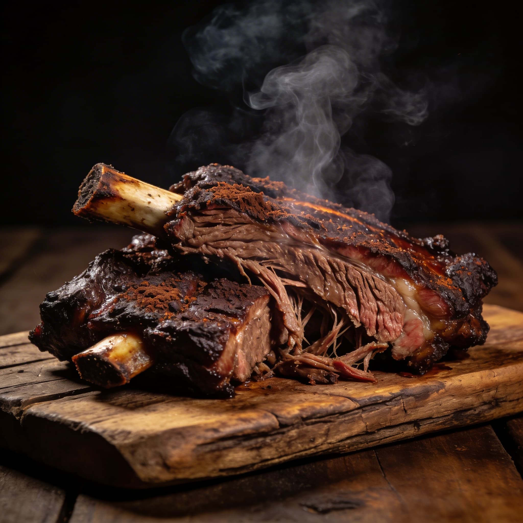 Ceremonial Cacao-Rubbed Short Ribs